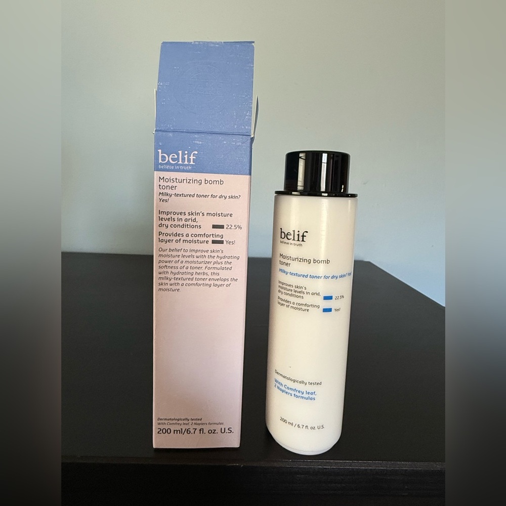 Belif Moisturizing Bomb with Ceramide- Moisturizes Dry Skin, NEW